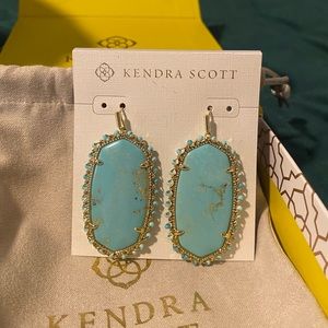Beaded Danielle Kendra Scott Earrings